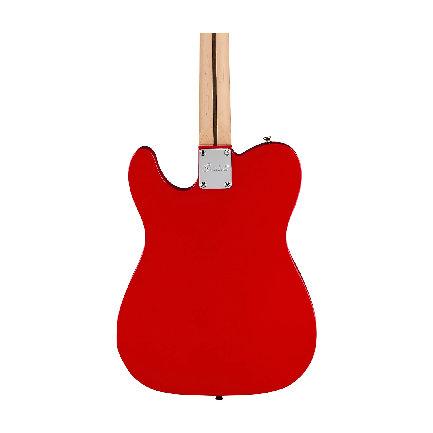 Squier Sonic Telecaster Electric Guitar - Torino Red back side view Body