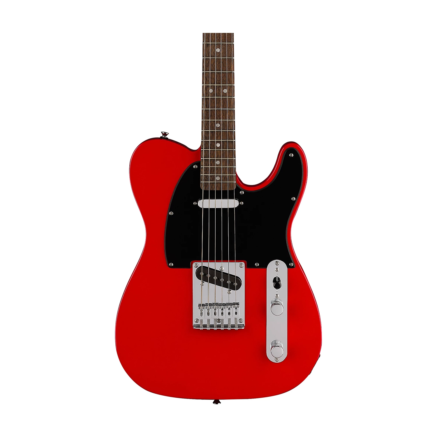 Squier Sonic Telecaster Electric Guitar - Torino Red front side view Body