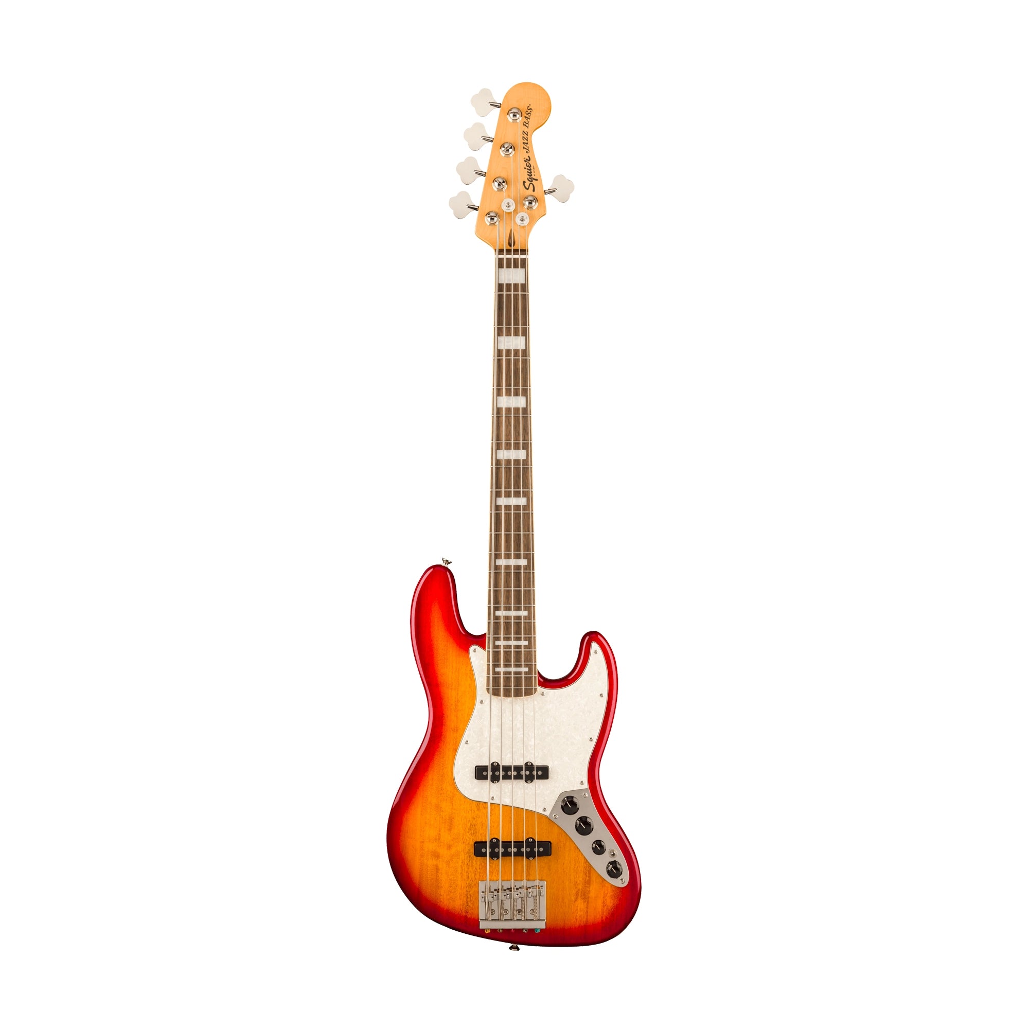 Squier Classic Vibe Active '70s Jazz Bass V Electric Bass - Sienna Sunburst