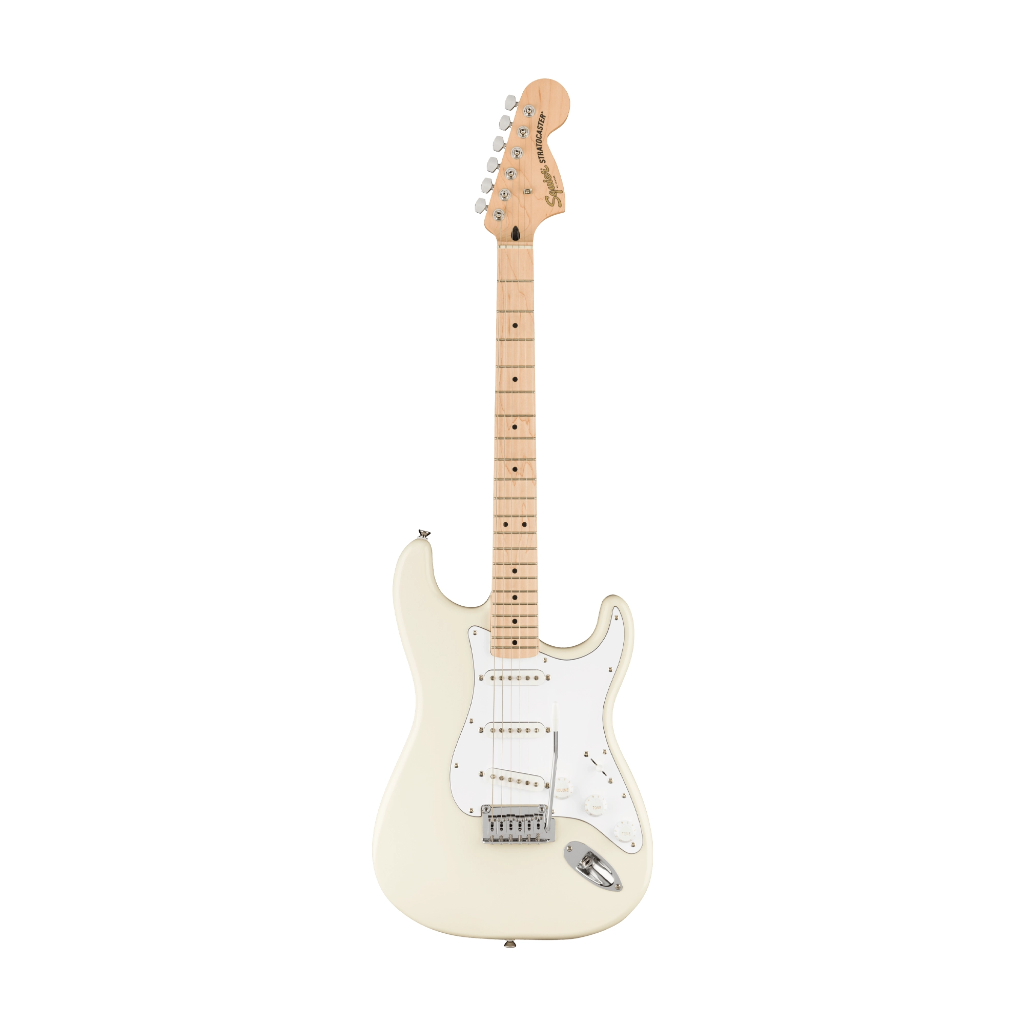 Squier Affinity Series Stratocaster Electric Guitar - Olympic White