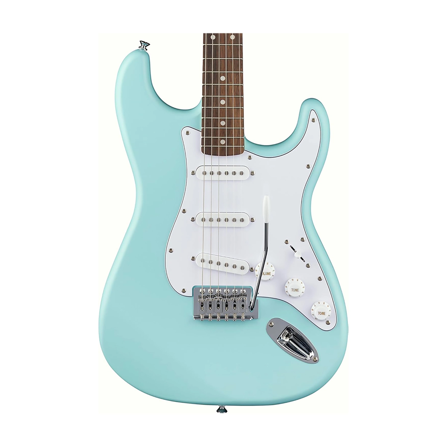 Fender Squier Debut Series HSS Stratocaster Beginner Electric Guitar - Daphne Blue