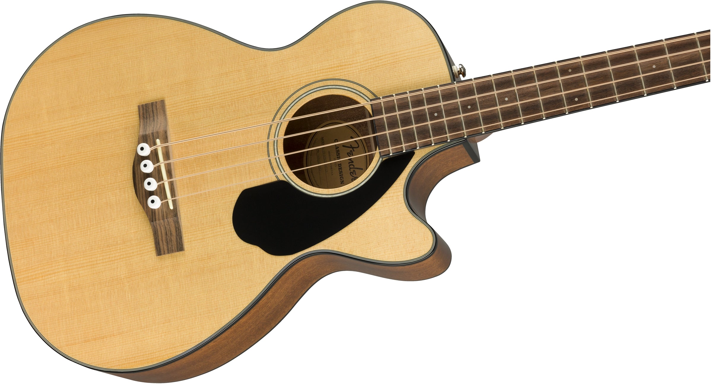 Fender CB-60SCE Acoustic Bass, Natural