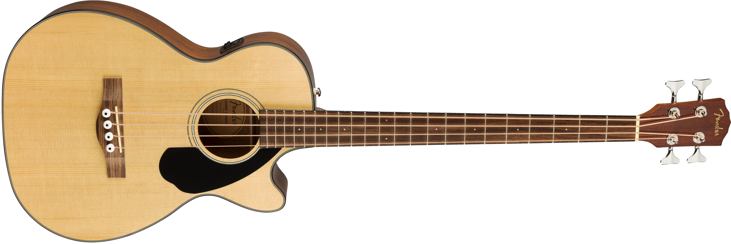 Fender CB-60SCE Acoustic Bass, Natural