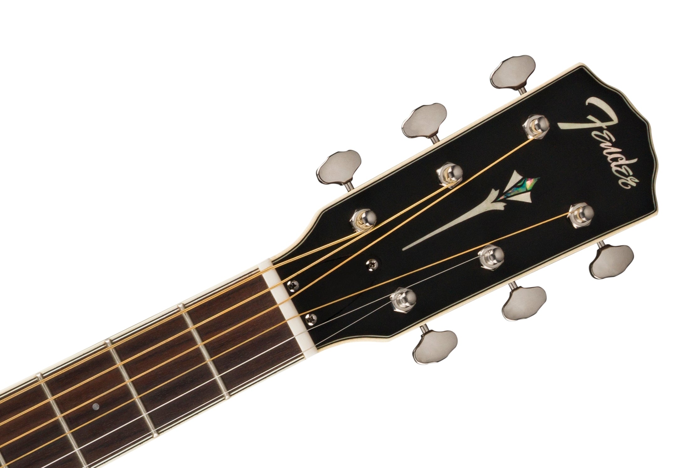 Fender PR-180E Resonator Guitar - Aged Cognac Burst