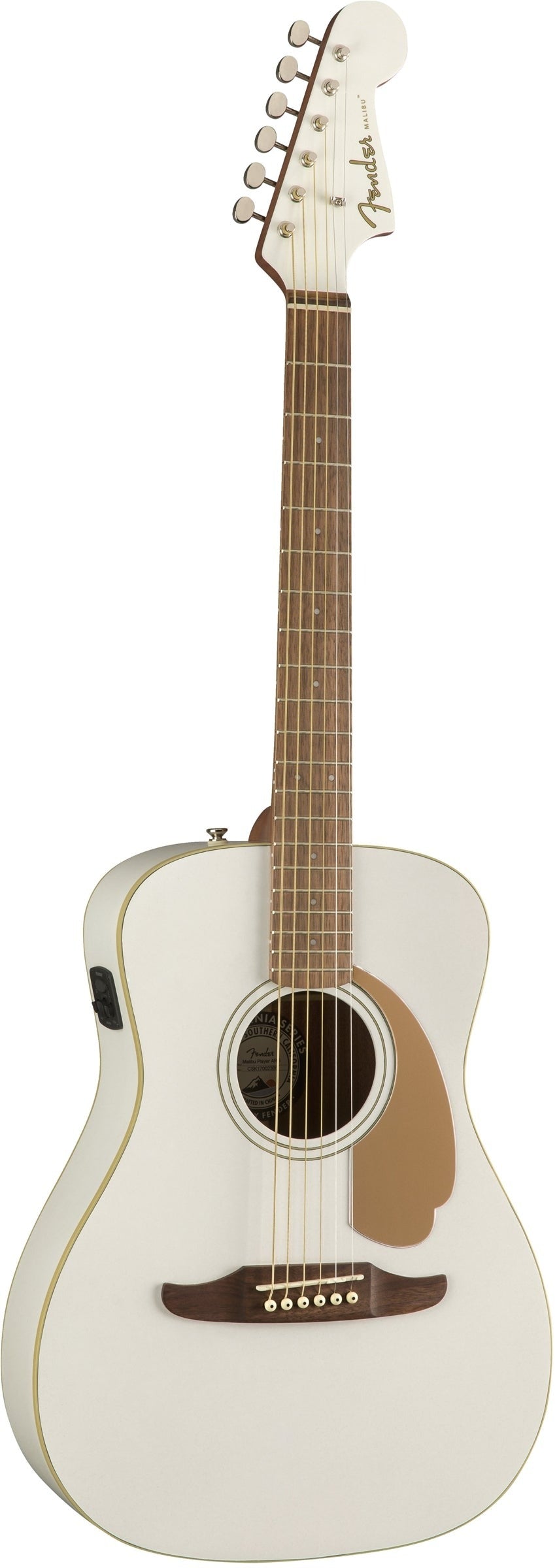 Fender Malibu Player 6-String Acoustic-Electric Guitar - Arctic Gold