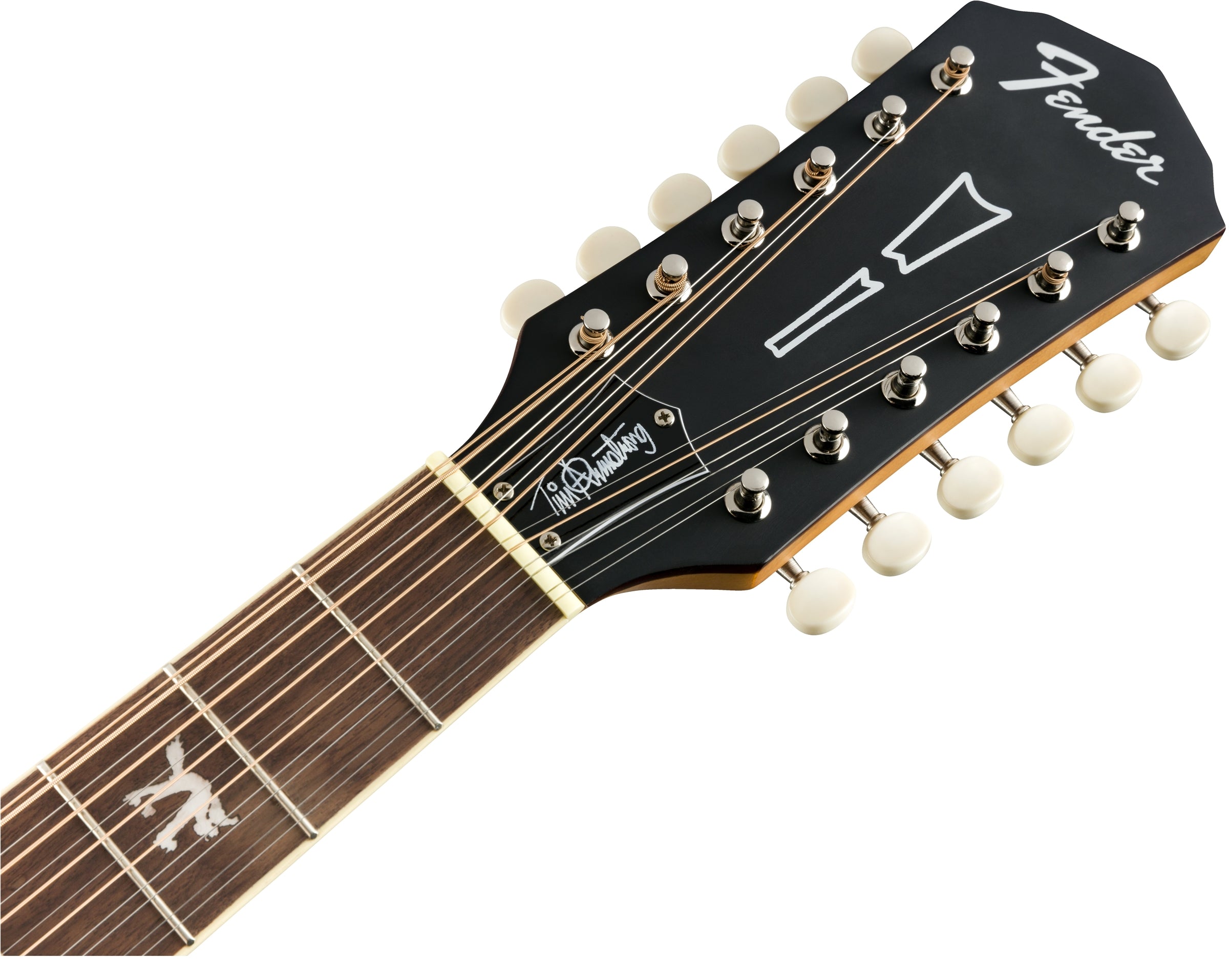 Fender Tim Armstrong Hellcat, 12-String Acoustic-Electric Guitar - Natural