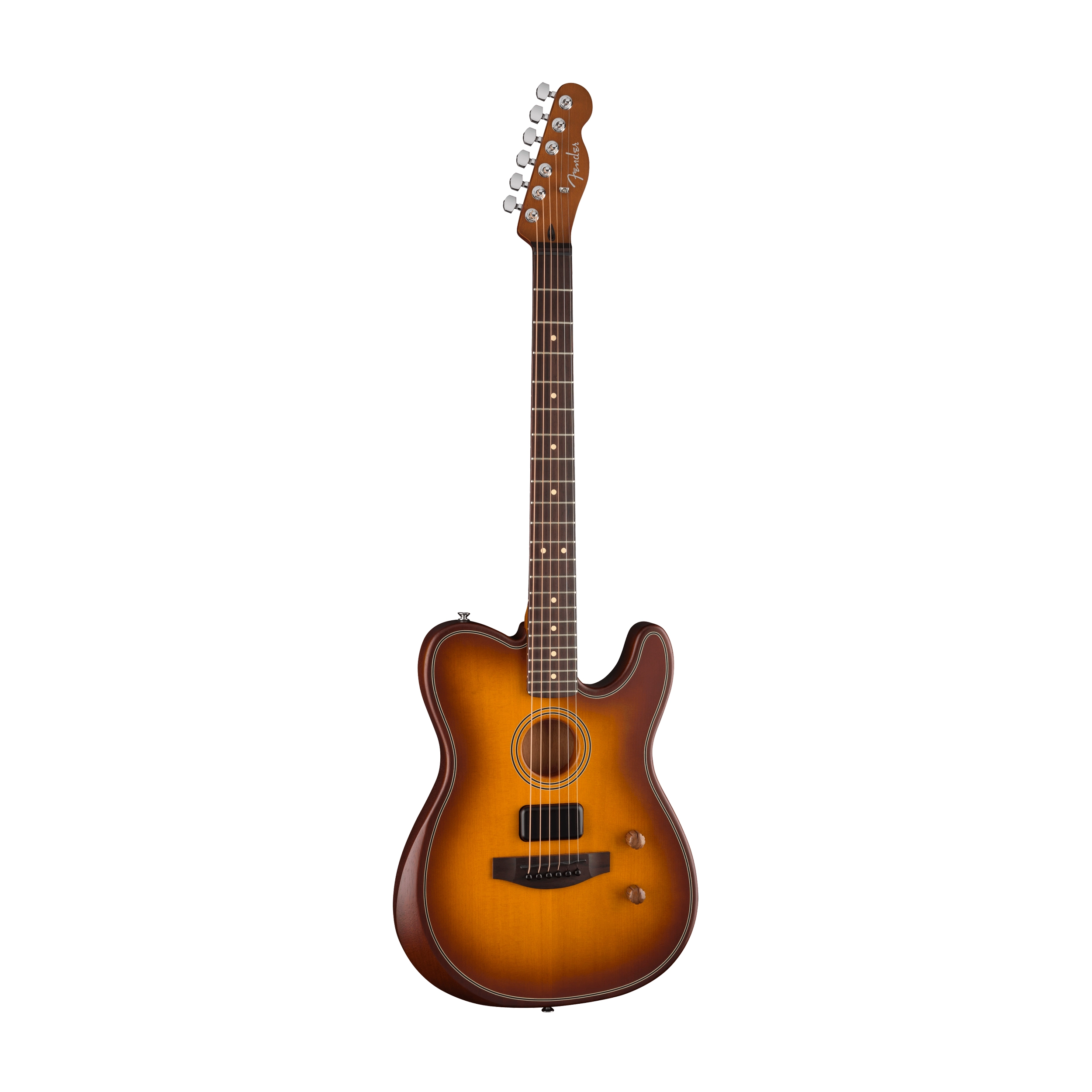 Fender Acoustasonic Standard Telecaster Acoustic-Electric Guitar - Honey Burst