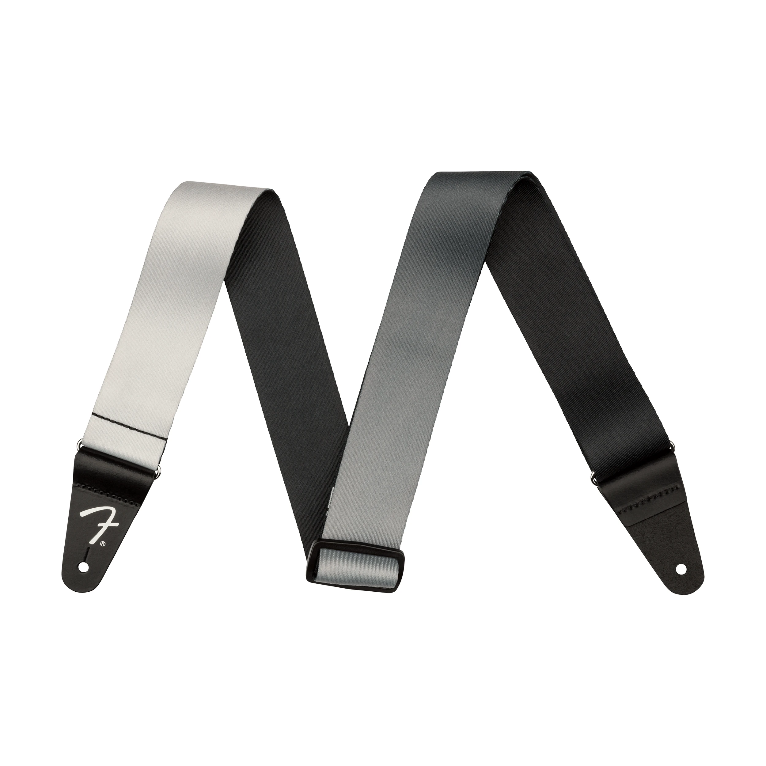 Fender Ombré Guitar Strap - Silver Smoke
