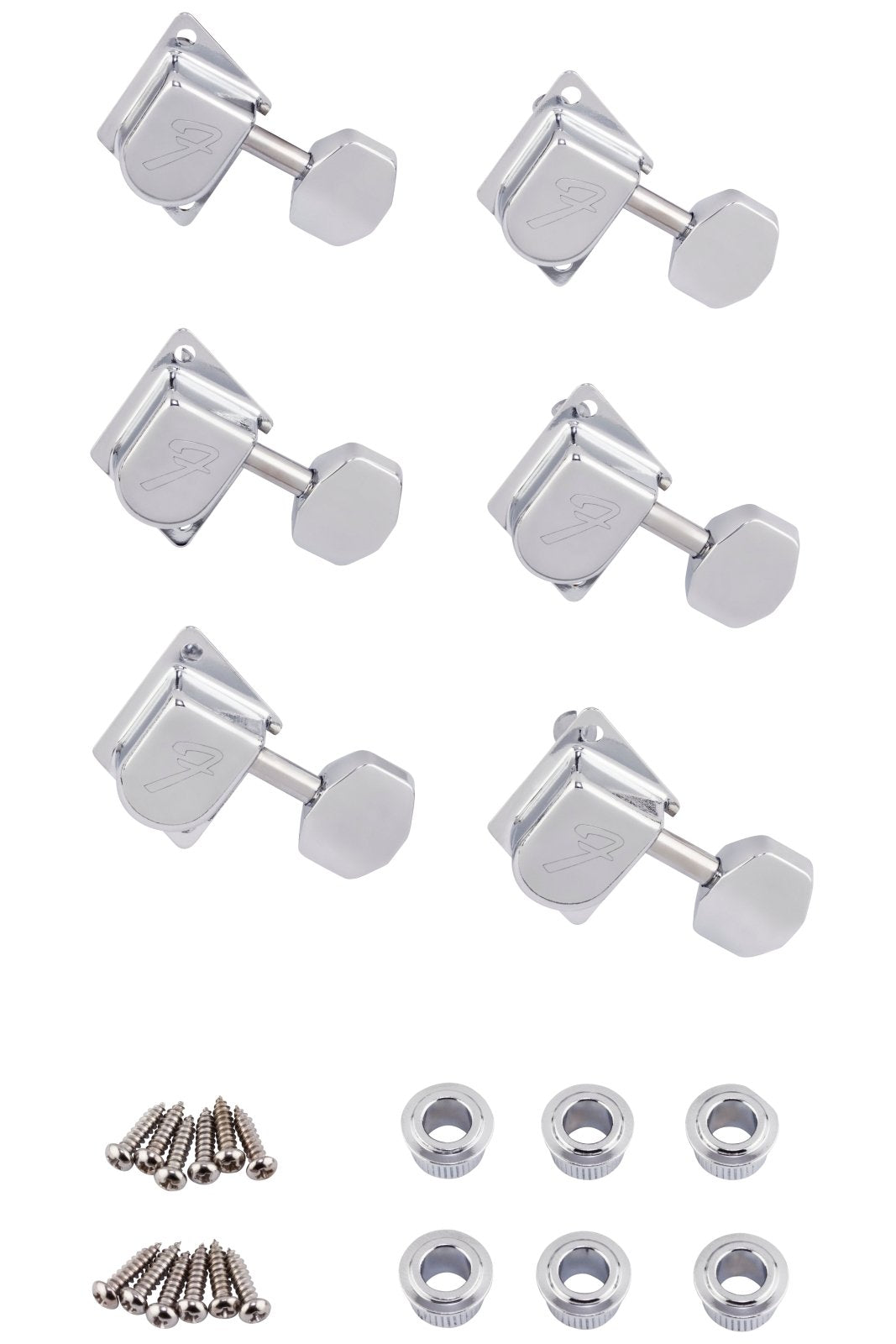 Fender 70's F-Style Stratocaster - Telecaster Tuning Machines (6)