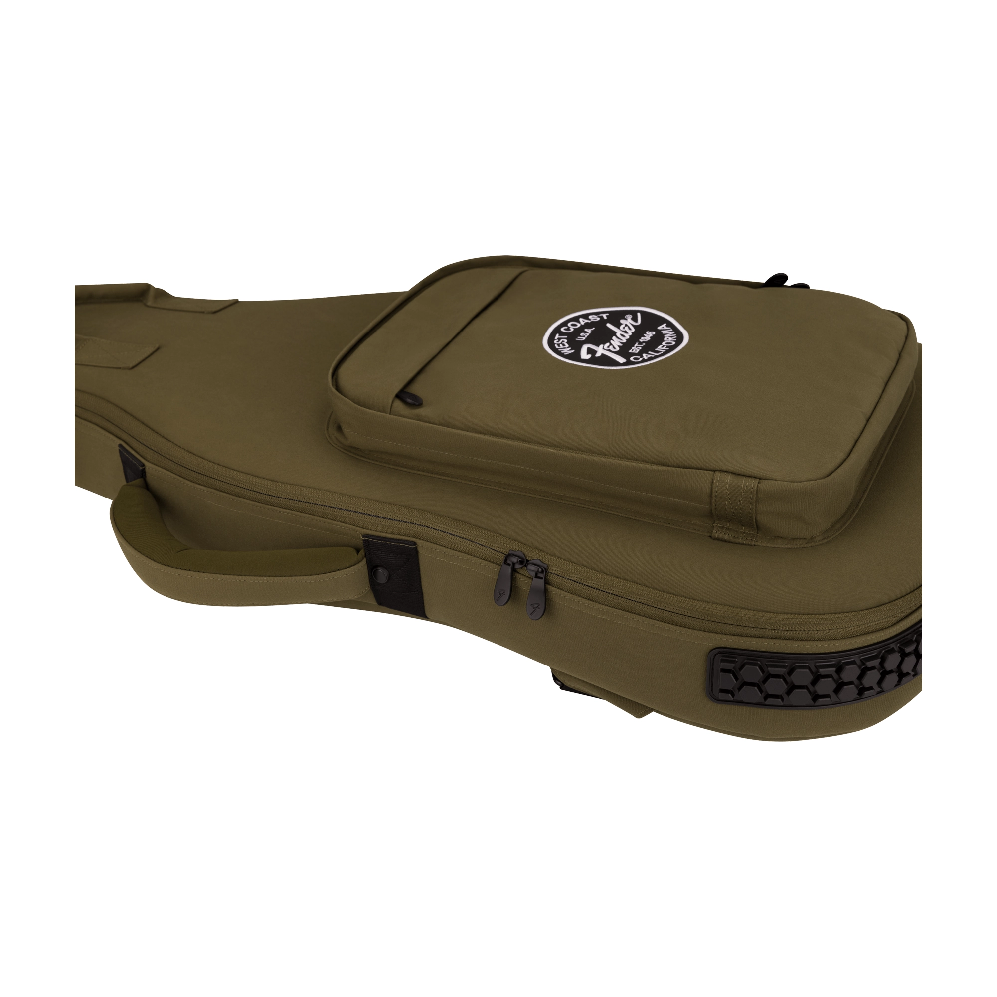 Fender Troubadour Electric Bass Guitar Gig Bag - Olive