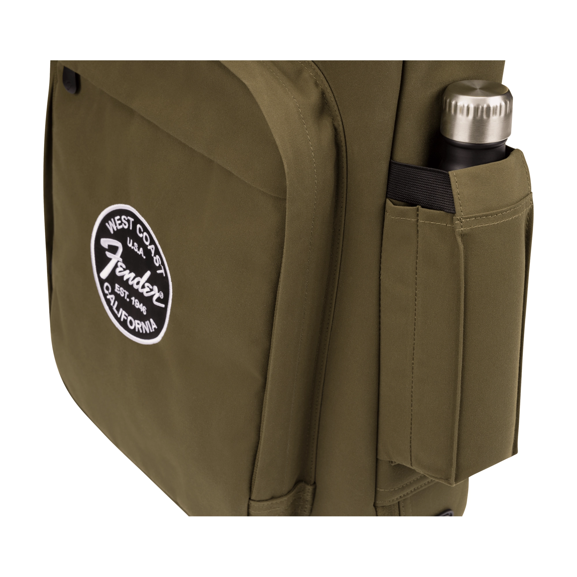 Fender Troubadour Electric Bass Guitar Gig Bag - Olive