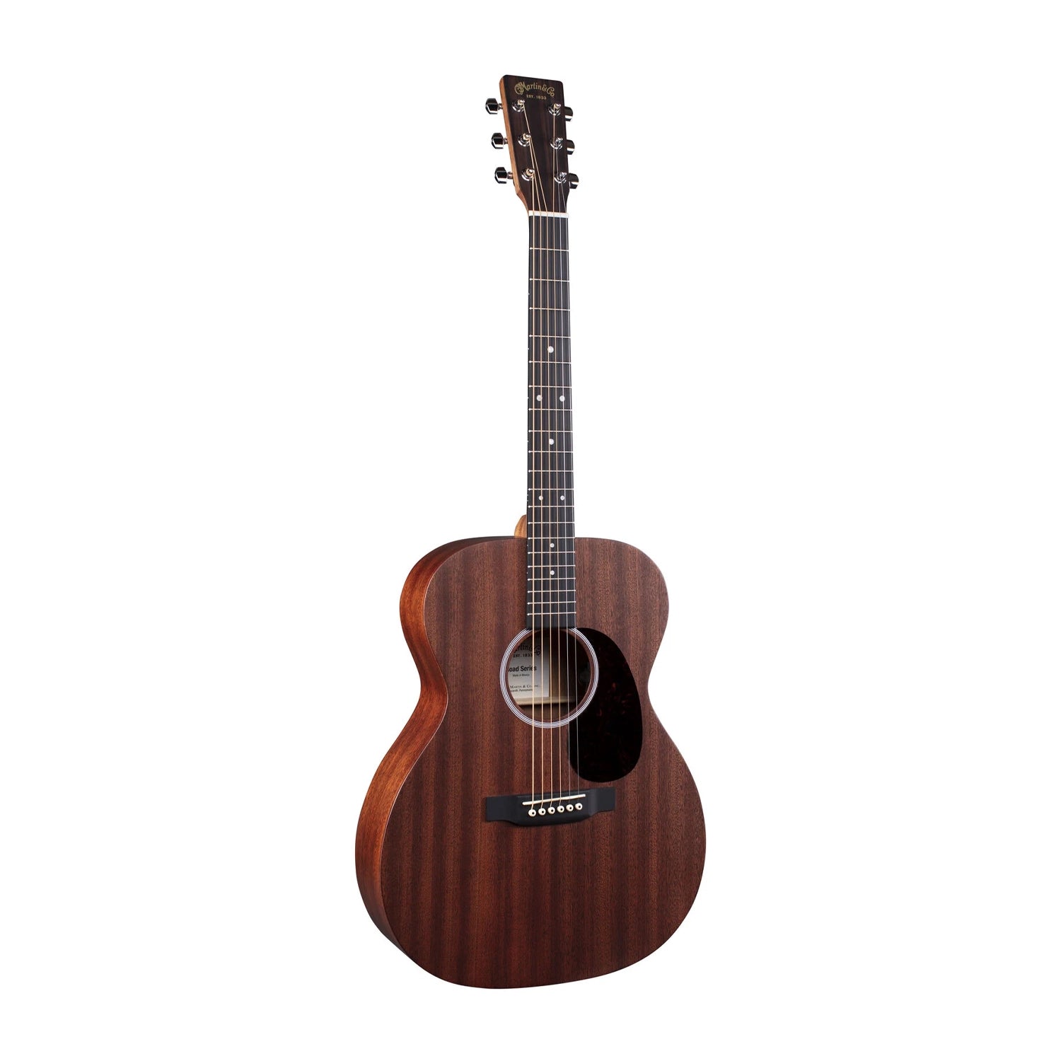 Martin 000-10E Acoustic-Electric Guitar - Natural Satin Sapele