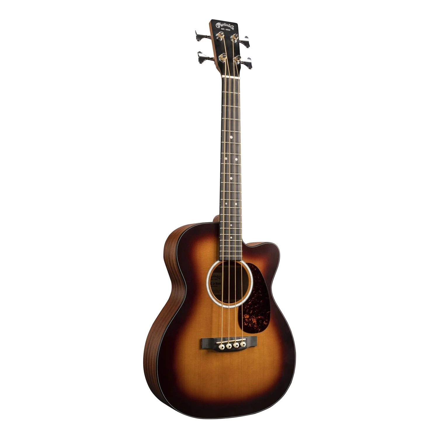 Martin 000CJR-10E Acoustic-Electric Bass Guitar - Burst