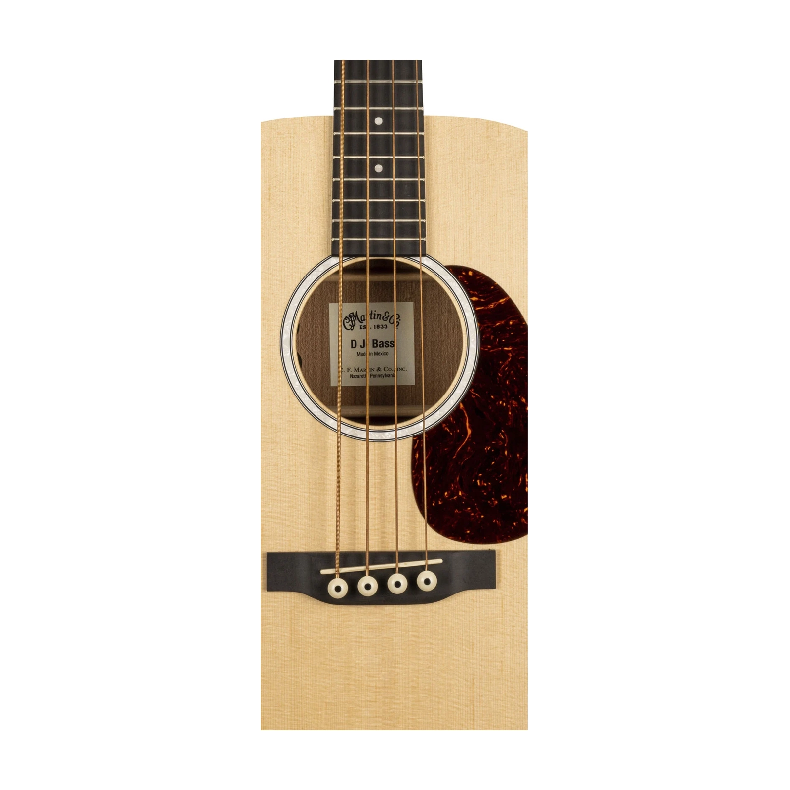 Martin D JR-10E Acoustic-Electric Bass Guitar - Satin