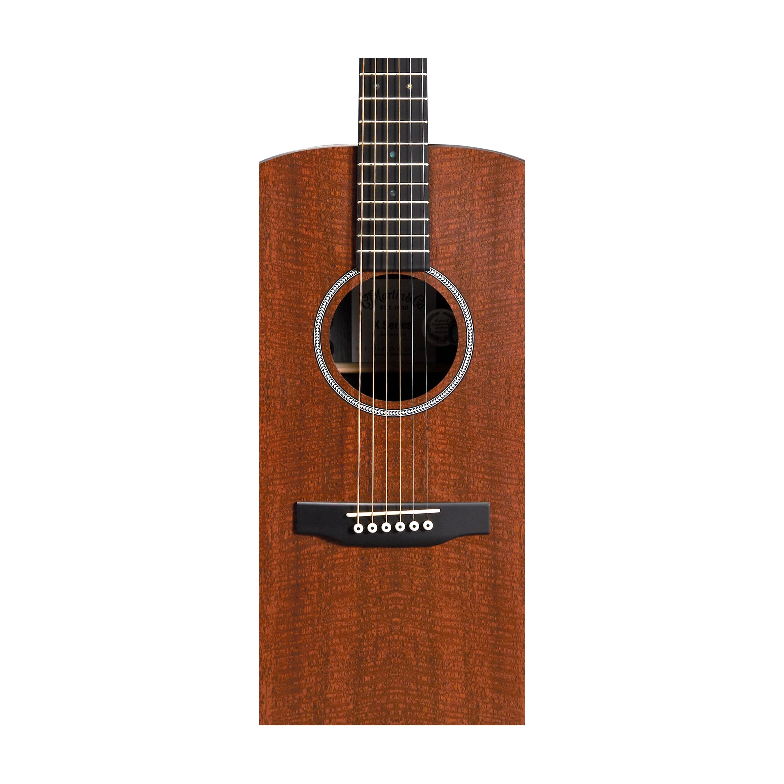 Martin D-X1E Mahogany Acoustic-Electric Guitar - Figured Mahogany