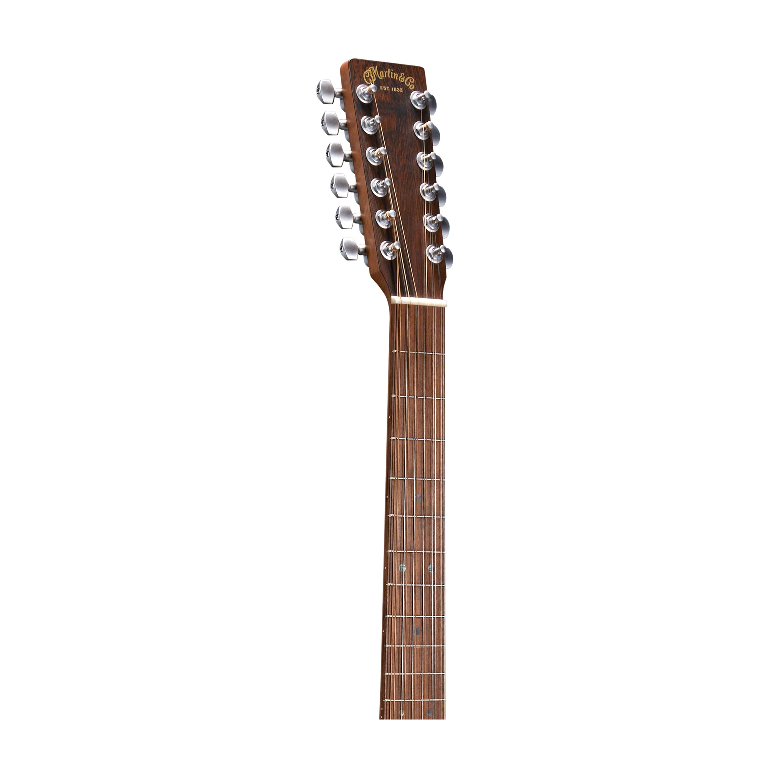 Martin D-X2E 12-string Acoustic-electric Guitar Headstock