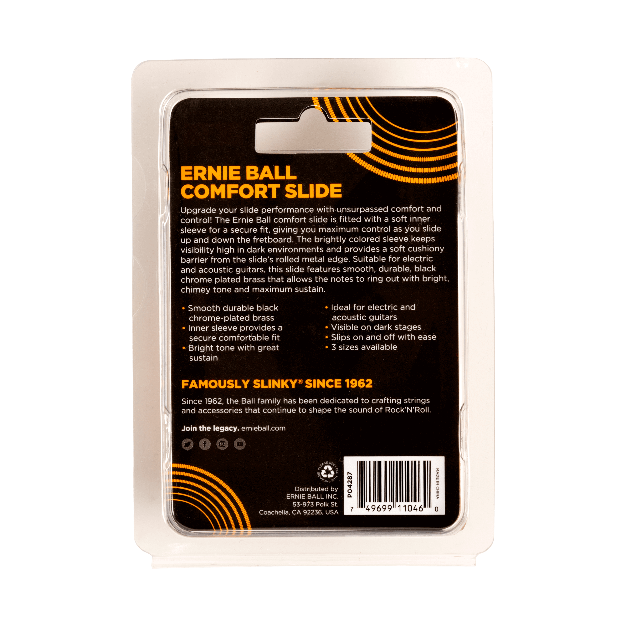 Ernie Ball P04287 Comfort Slide Pequeño
