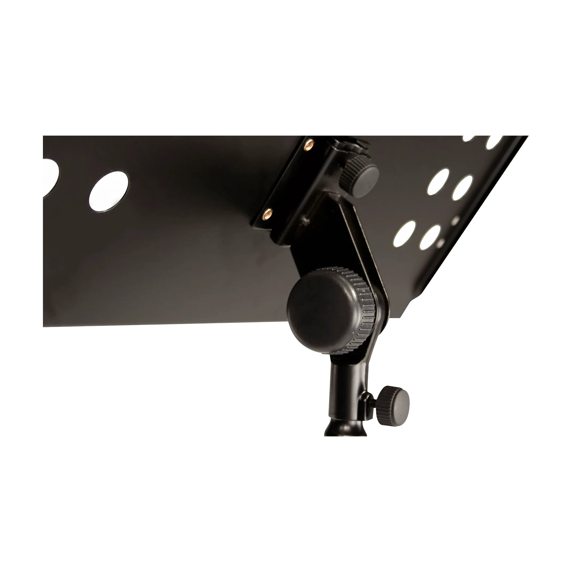 Close up view of Ultimate Support JS-MS200 Allegro Tripod Music Stand