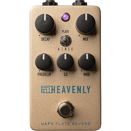 Universal Audio UAFX Heavenly Plate Reverb Guitar Effects Pedal