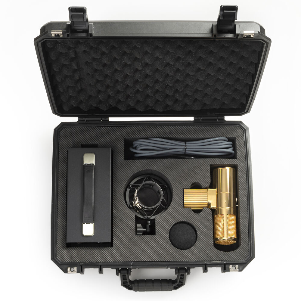 Warm Audio WA-8000 Large-Diaphragm Tube Condenser Microphone - Limited Edition Gold