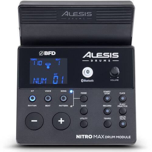 Alesis Nitro Max Mesh Electronic 5-Piece Electronic Drum Set