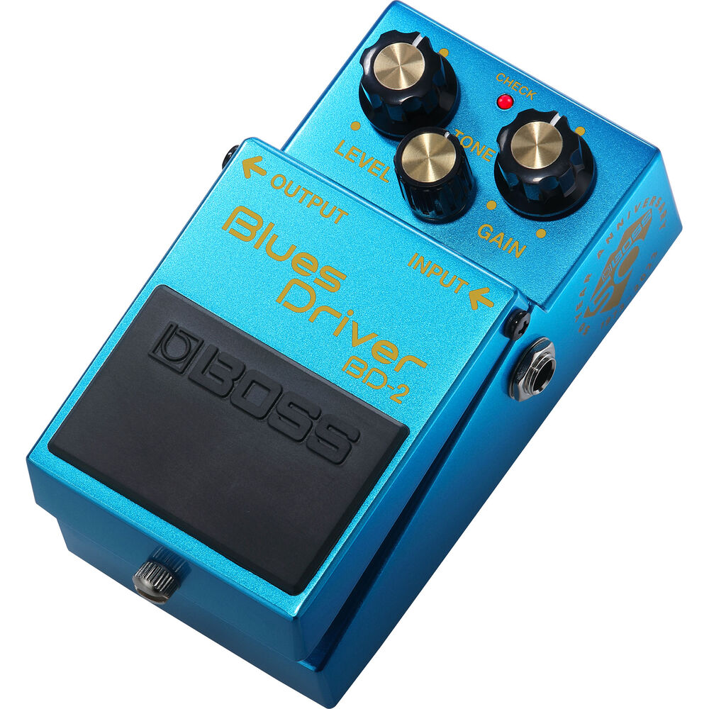 Boss Limited-Edition 50th-Anniversary BD-2 Blues Driver Pedal