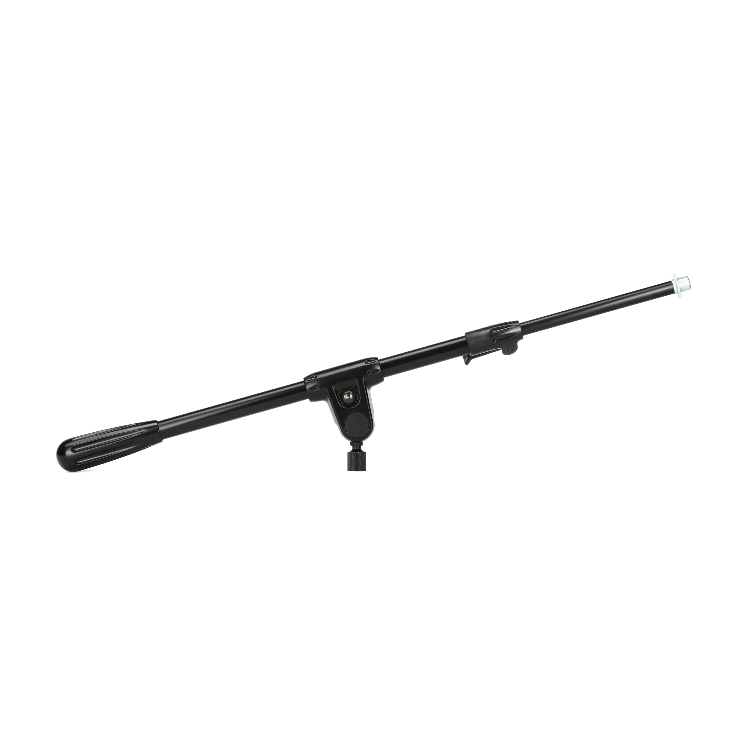 Side view of Ultimate Support AX-48 Pro Mic Boom Arm with Adapter