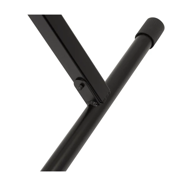 Close-up view of the base of Ultimate Support IQ-X-1000 Keyboard Stand