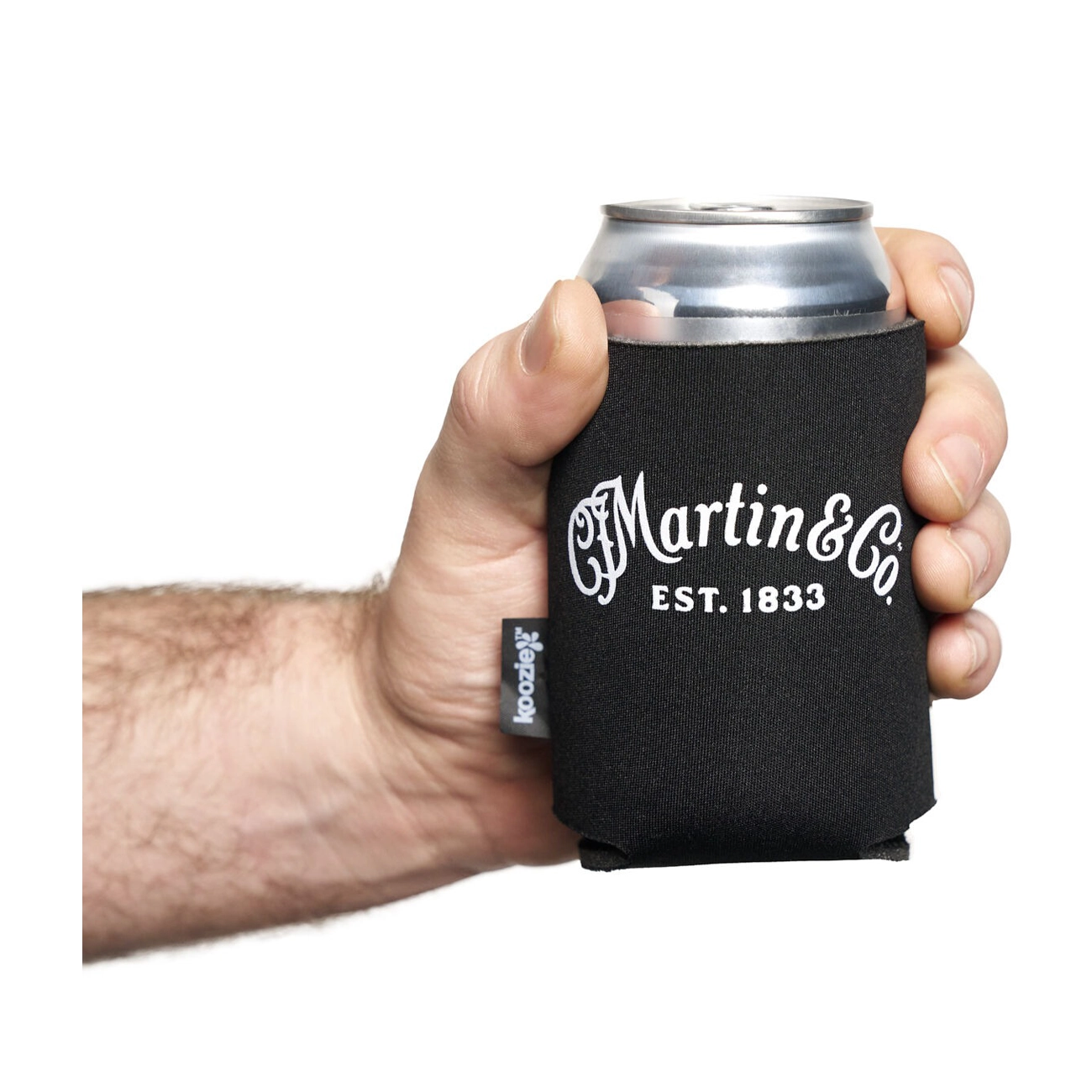 Martin Logo Koozie - Black