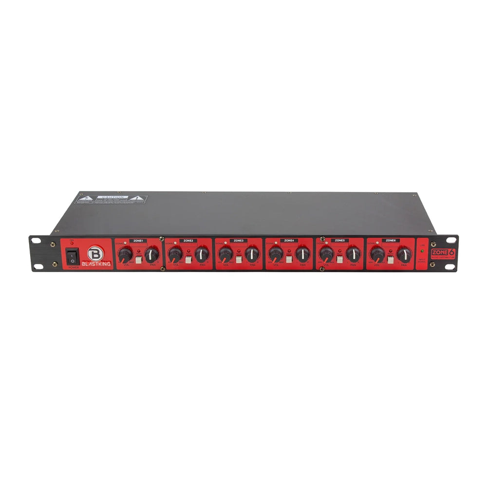 Distribuidor de Audio Ultra Bajo Ruido de Seis Zonas Blastking – ZONE6
