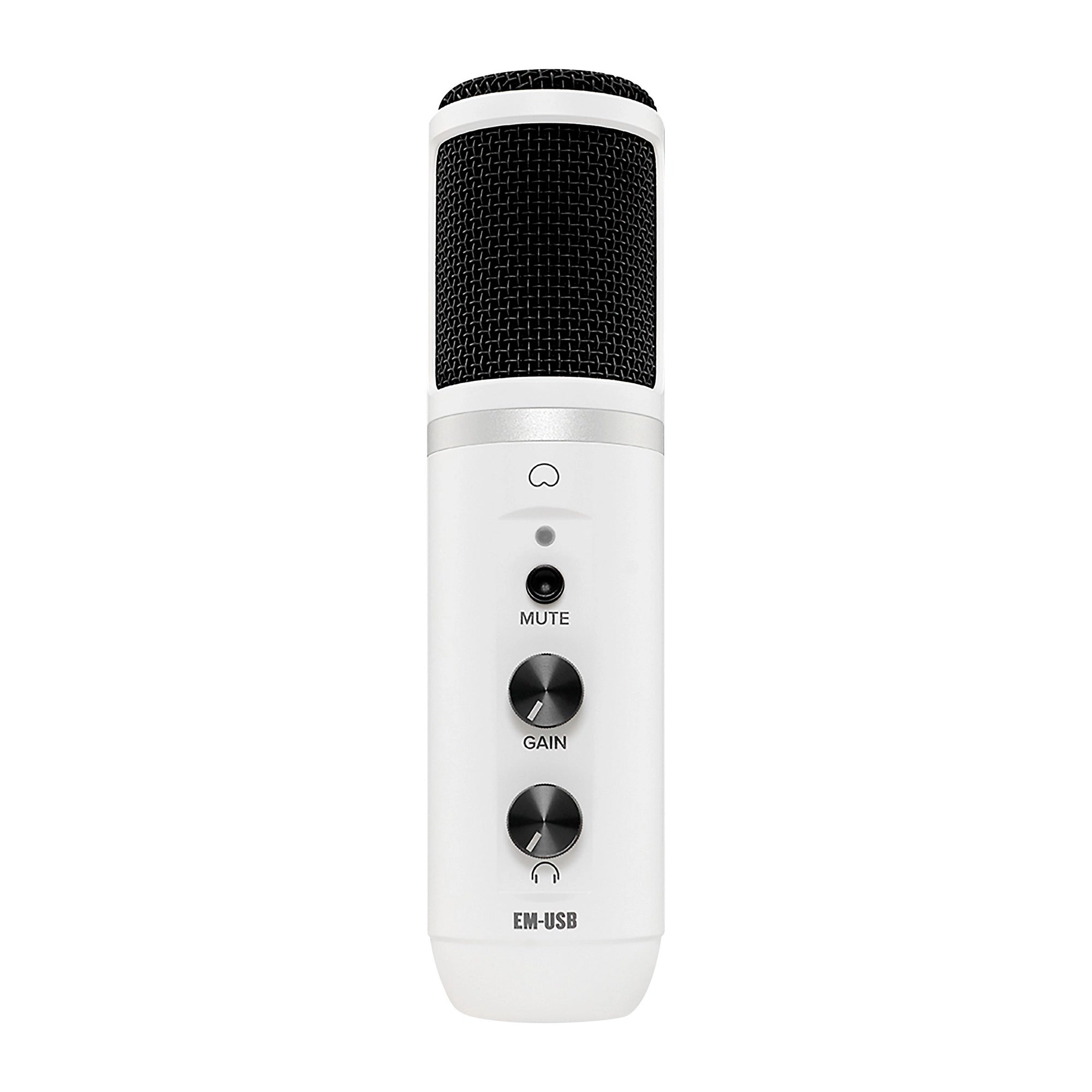 Mackie EM-USB Limited Edition USB Condenser Microphone White