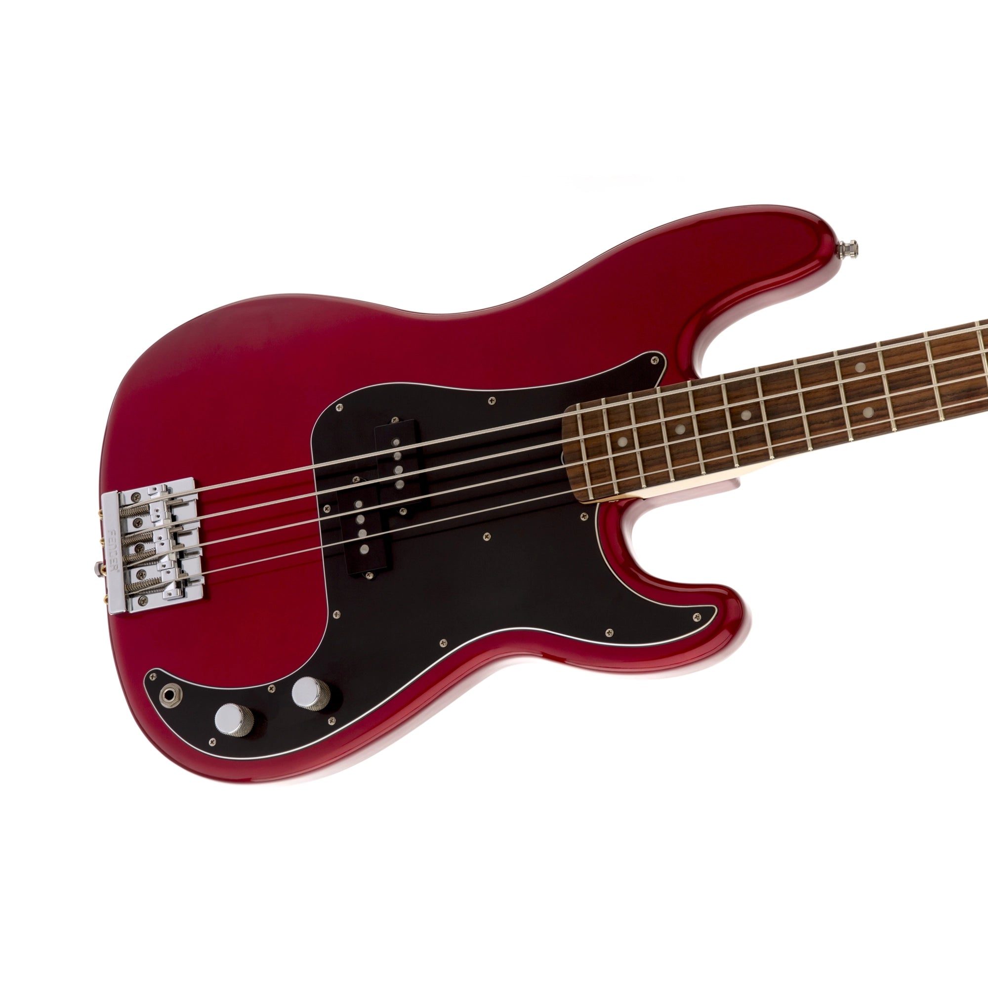 Fender Nate Mendel 4-String Precision Bass - Road Worn Candy Apple Red