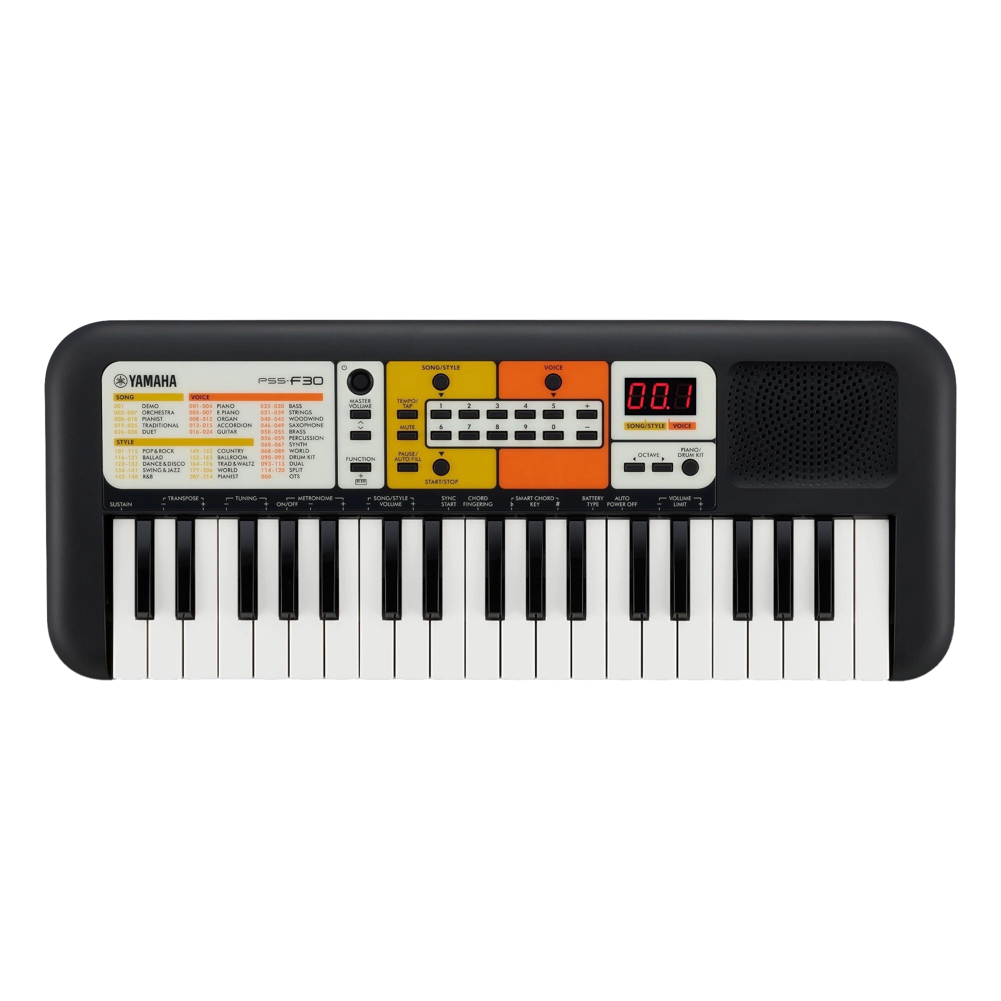 Yamaha PSS-F30 Mini Teclado 37 Teclas