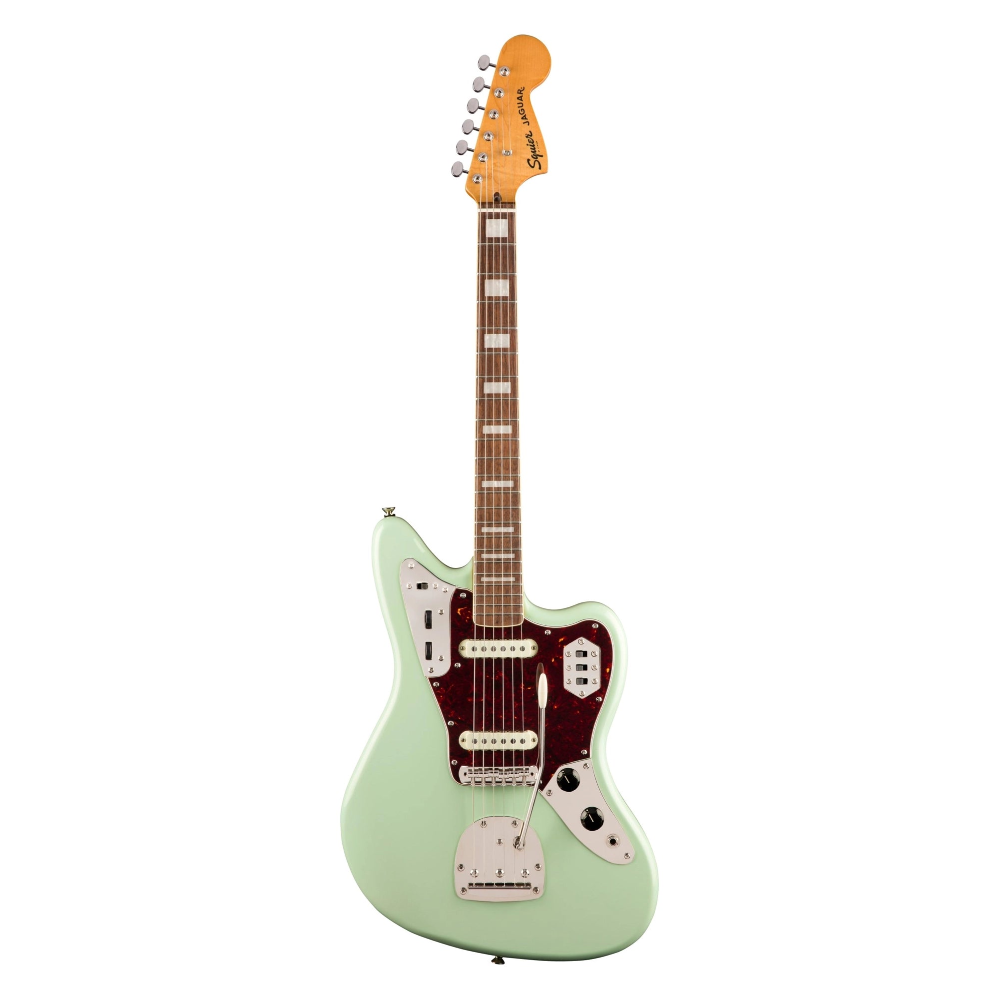 Squier Classic Vibe '70s Jaguar Electric Guitar Surf Green