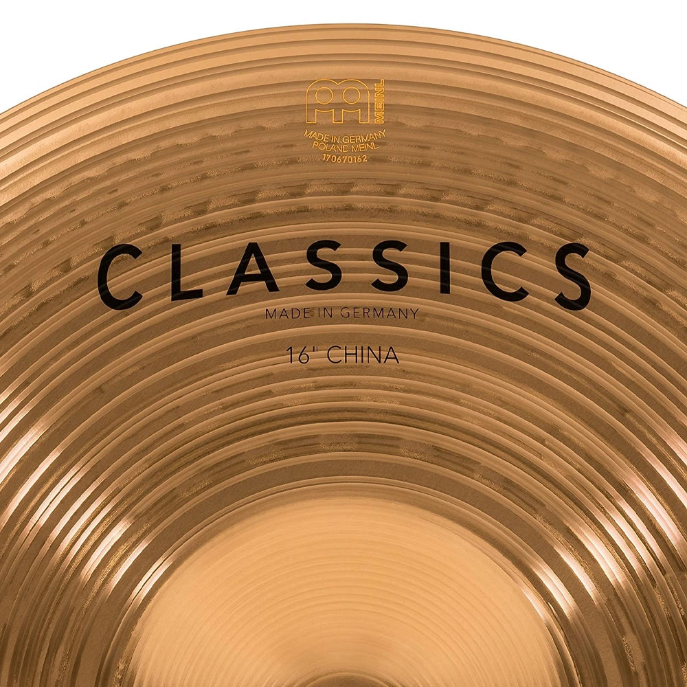 Meinl 16" China Cymbal - Classics Traditional - Made in Germany
