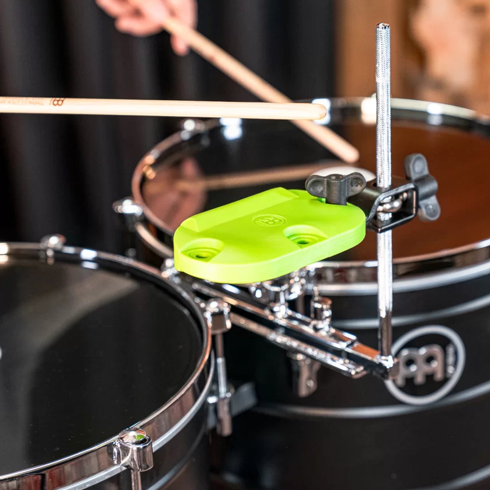 Meinl MPE5NG High Pitched Percussion Block - Neon Green