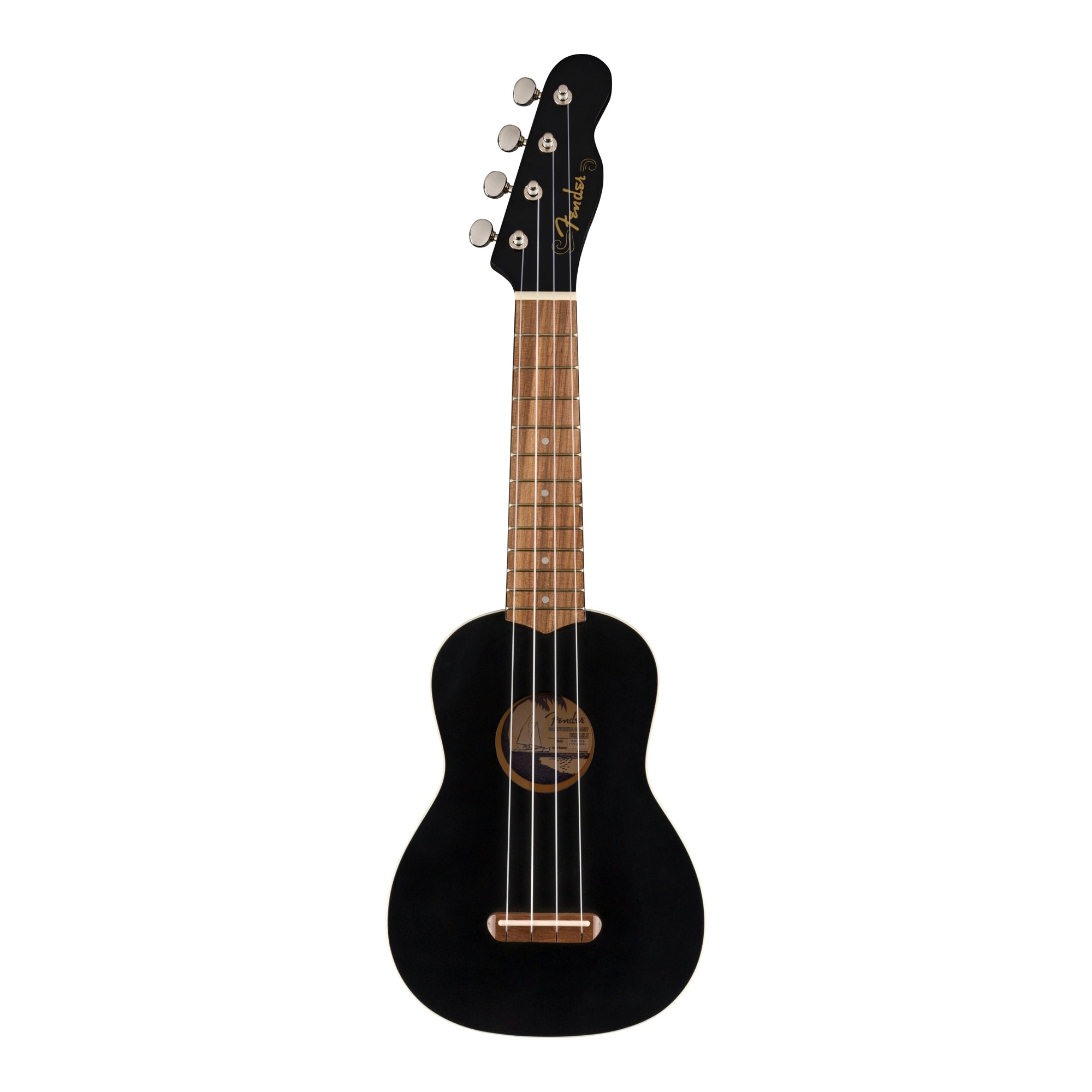 Fender Venice Soprano Ukulele - Black