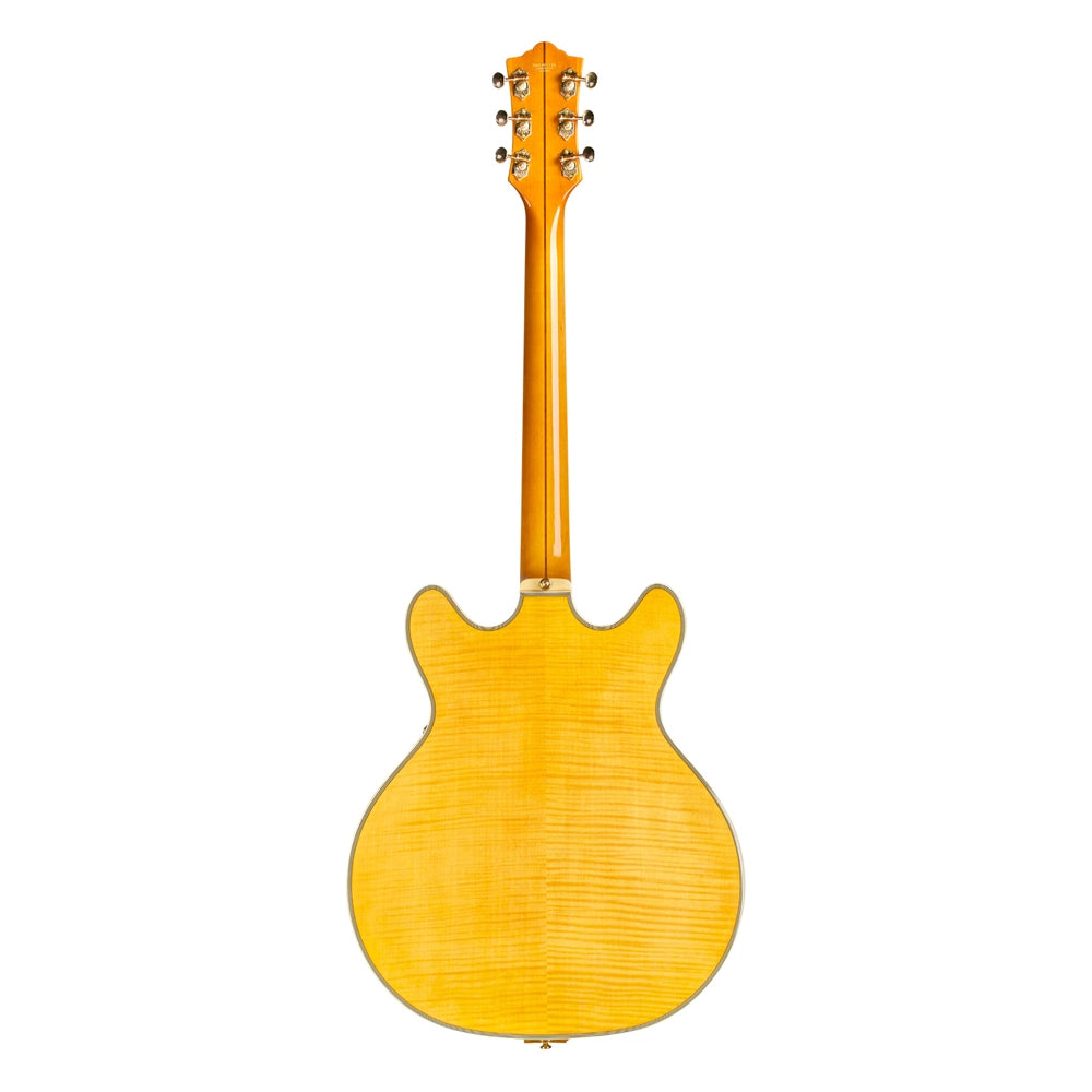 Guild Starfire VI Semi-Hollow Electric Guitar Flame Maple Top - Blonde