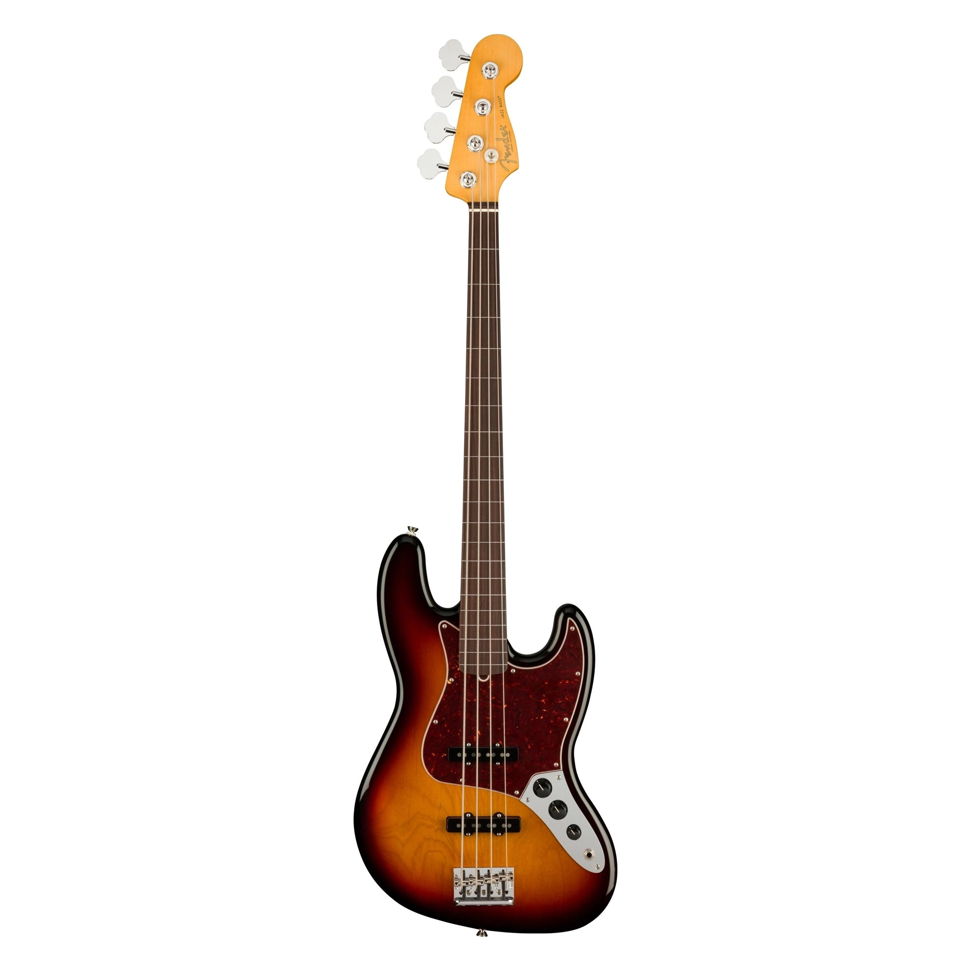 Fender American Professional II Fretless Jazz Bass 3-Color Sunburst