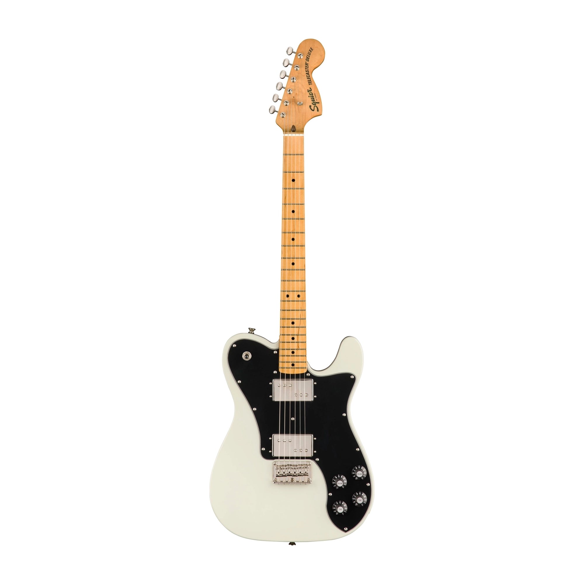 Squier Classic Vibe '70s Telecaster Deluxe Maple Fingerboard Electric Guitar Olympic White