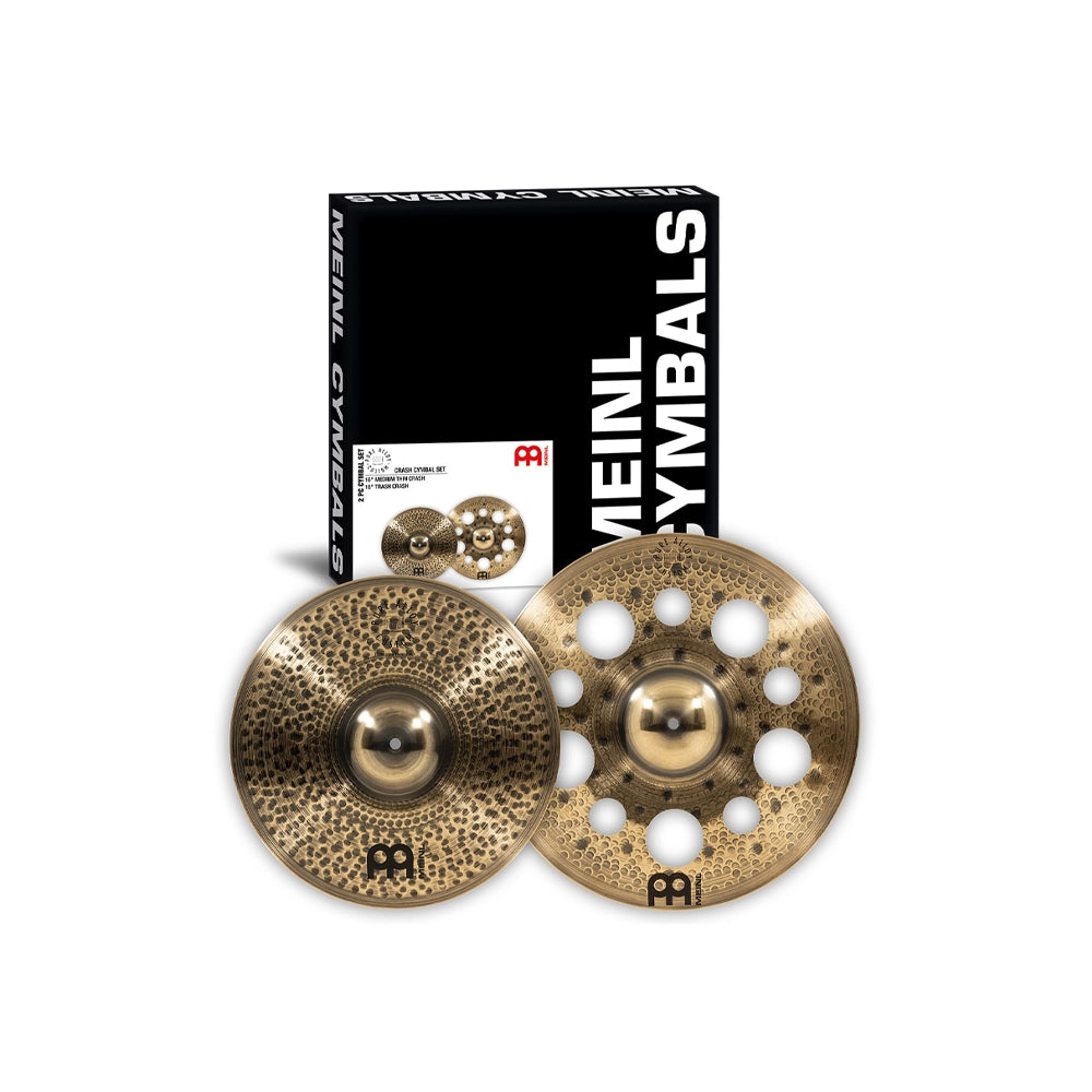 Meinl Pure Alloy Custom PAC1618 Crash Cymbal Set