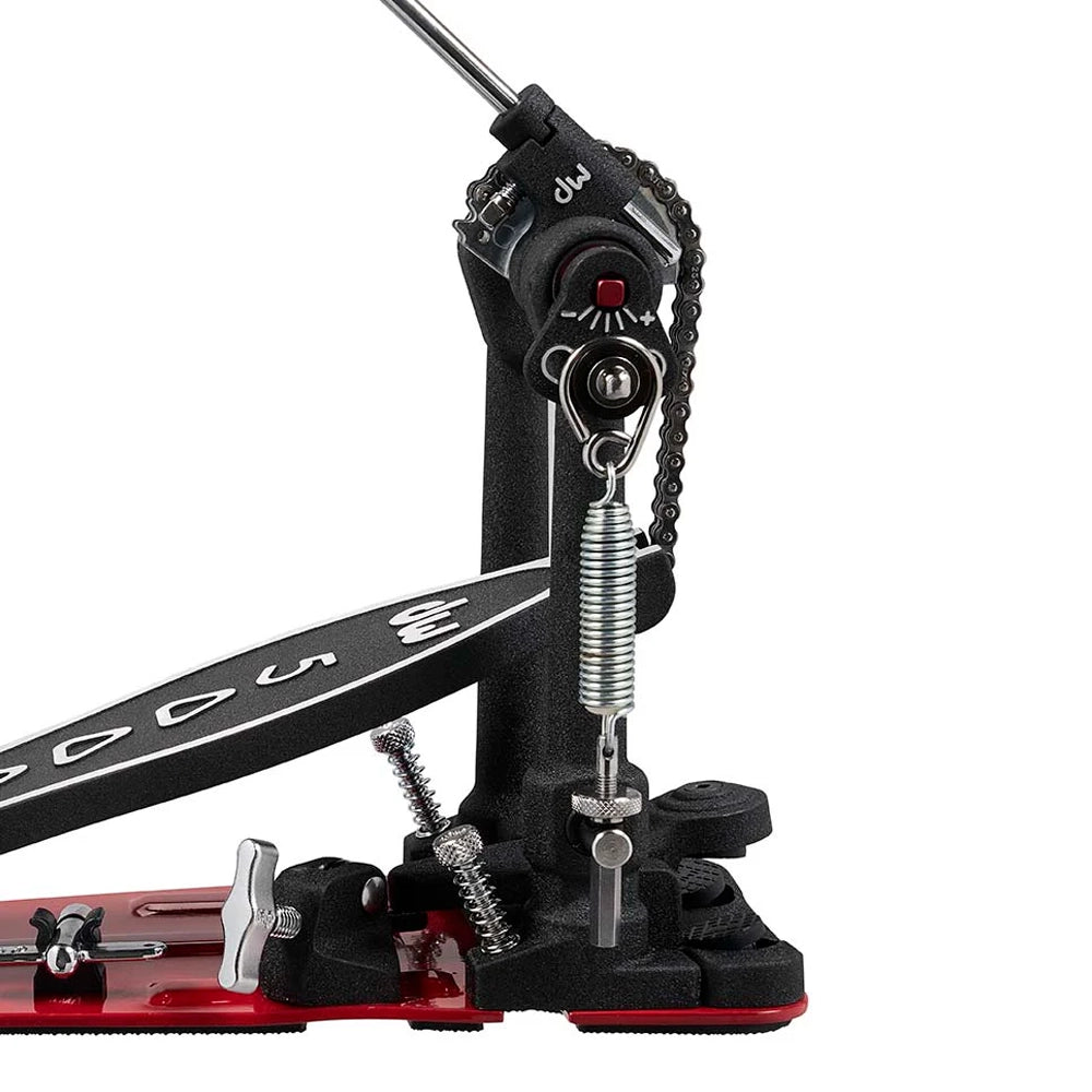 Pedal de bombo simple DW 5000 Series Accelerator con transmisión de cadena simple