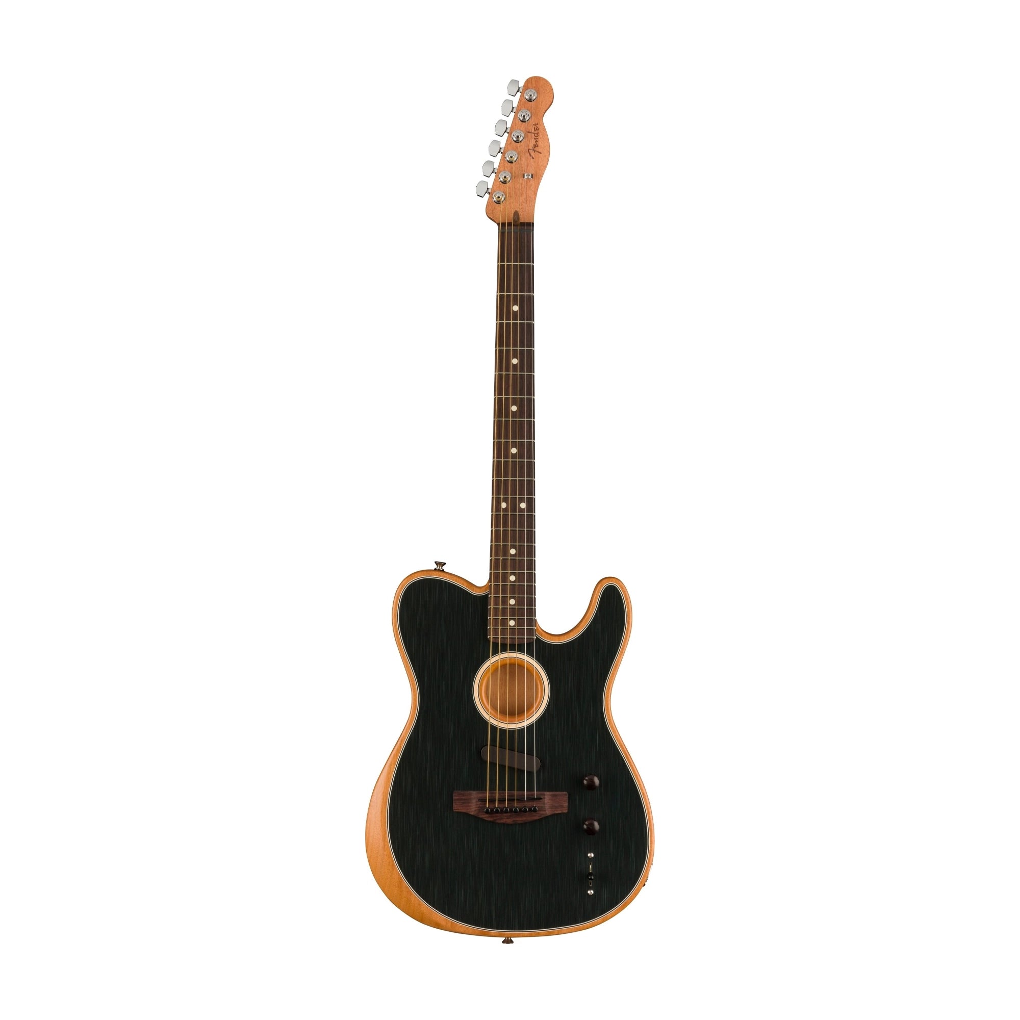 Fender Acoustasonic Player Telecaster Acoustic-Electric Guitar - Brushed Black
