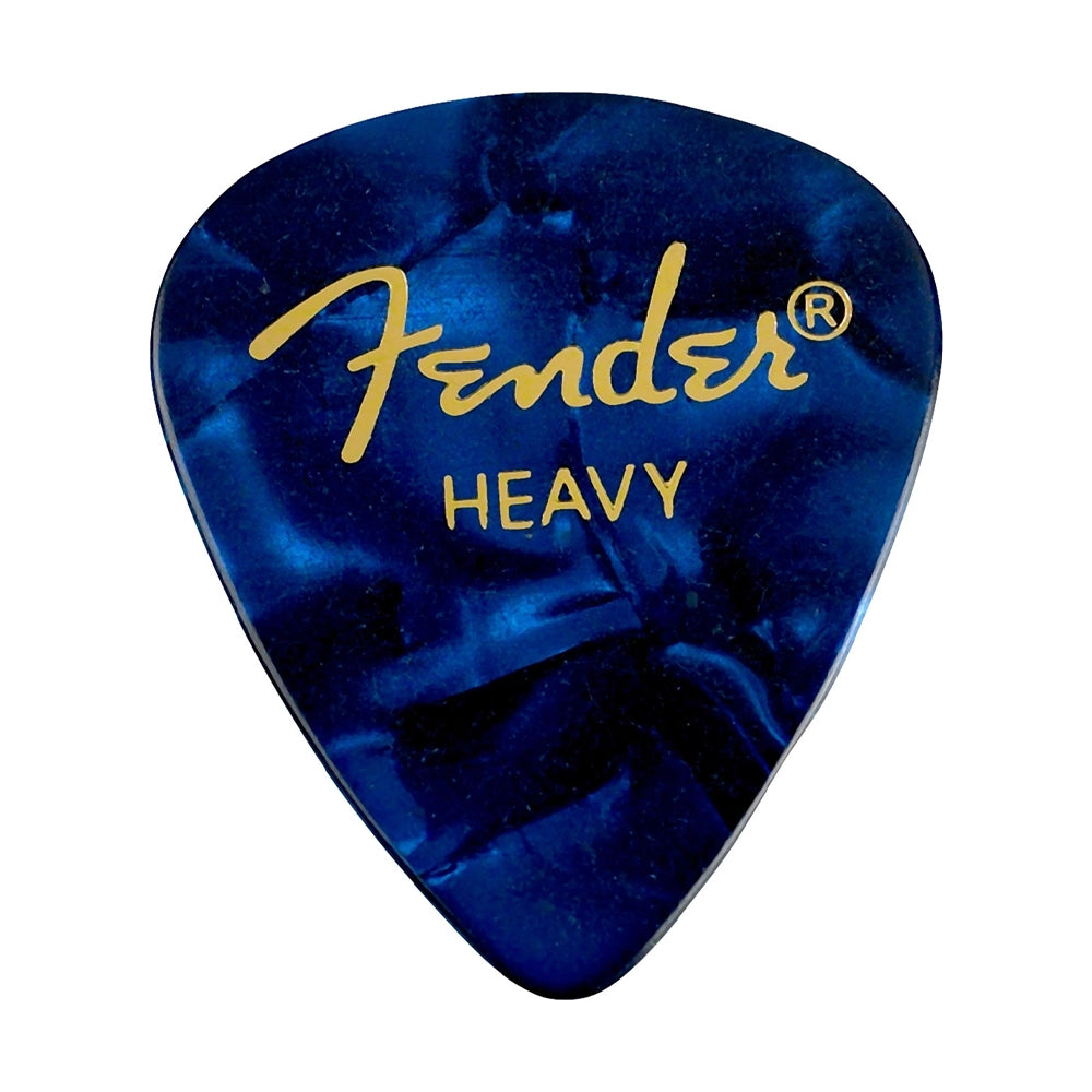 Fender Premium Celluloid Heavy Picks - Blue Moto