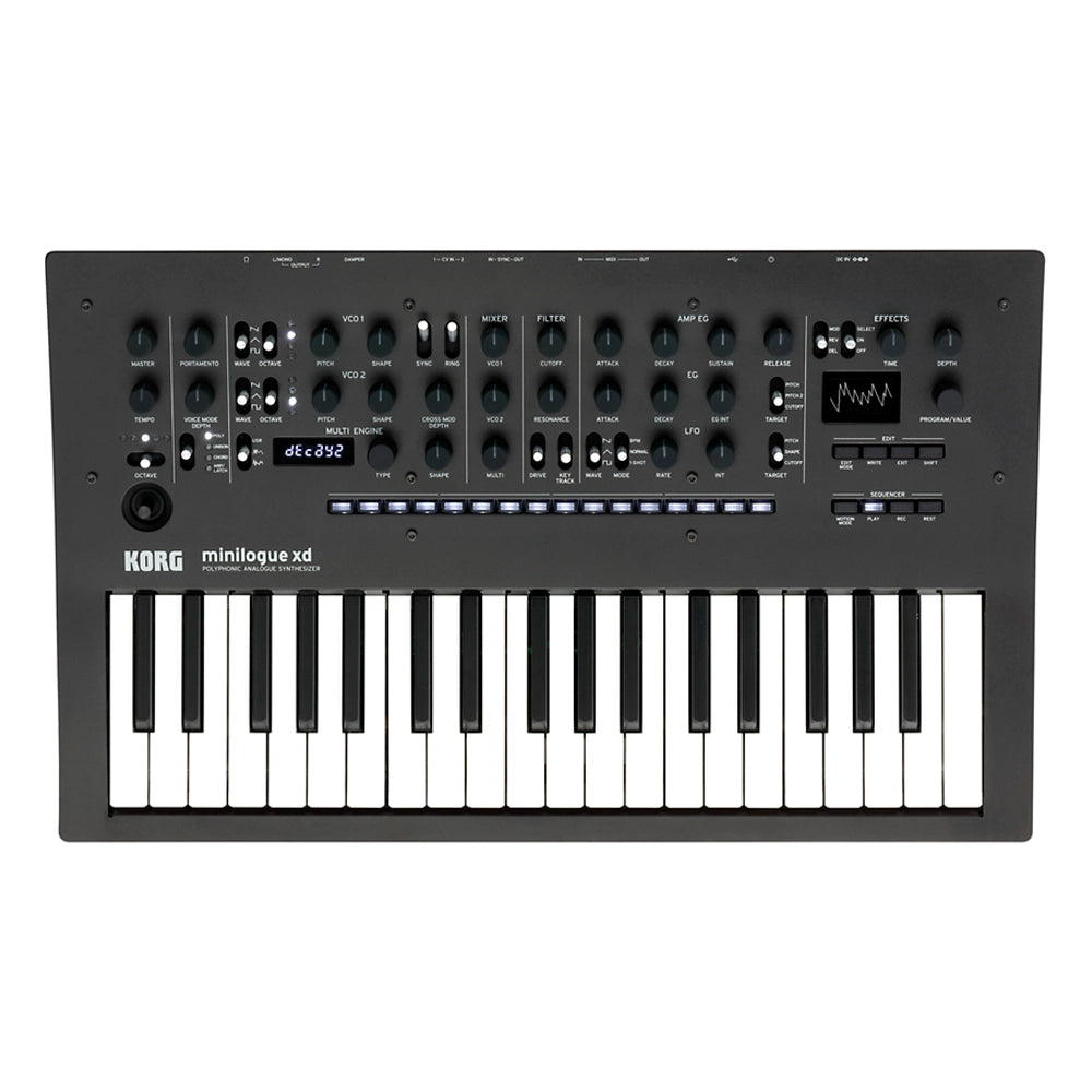 Korg Minilogue xd Polyphonic Analog Synthesizer Black