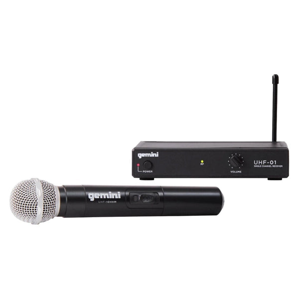 Gemini UHF-01M Wireless Handheld Microphone System F2
