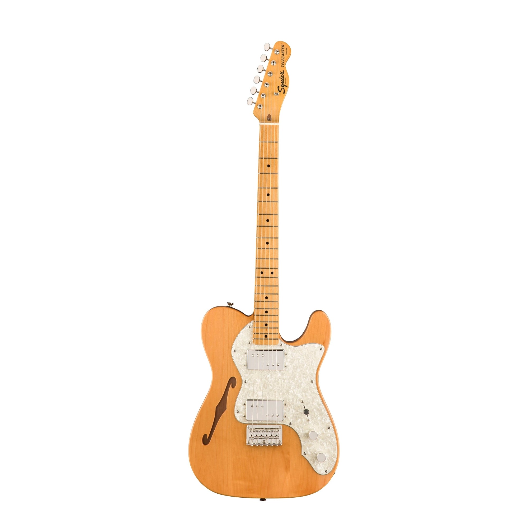 Squier Classic Vibe '70s Telecaster Thinline Maple Fingerboard Electric Guitar Natural