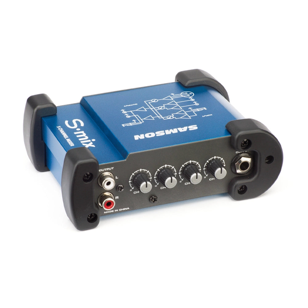 Samson S-Mix 5-Channel Mini Mixer B-Stock