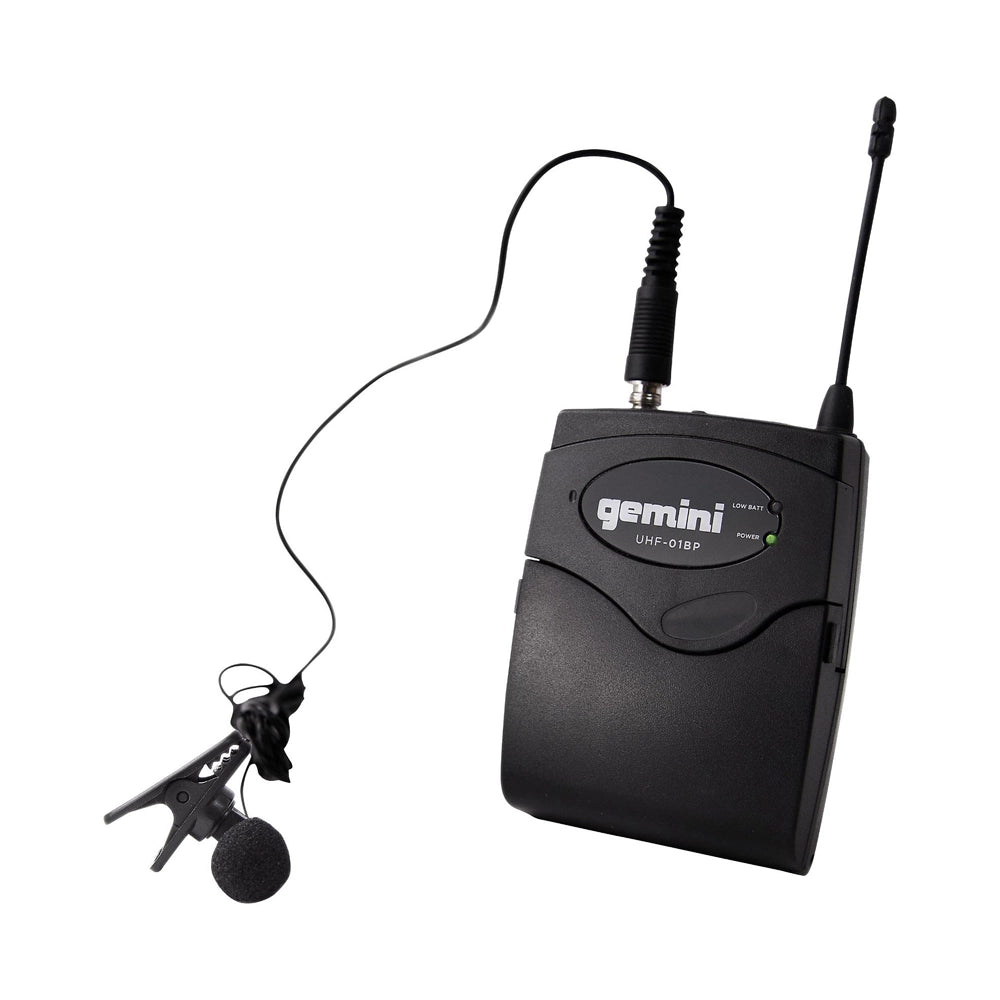 Gemini UHF-04HL 4-Channel Wireless Headset/Lavalier Combo System S1234