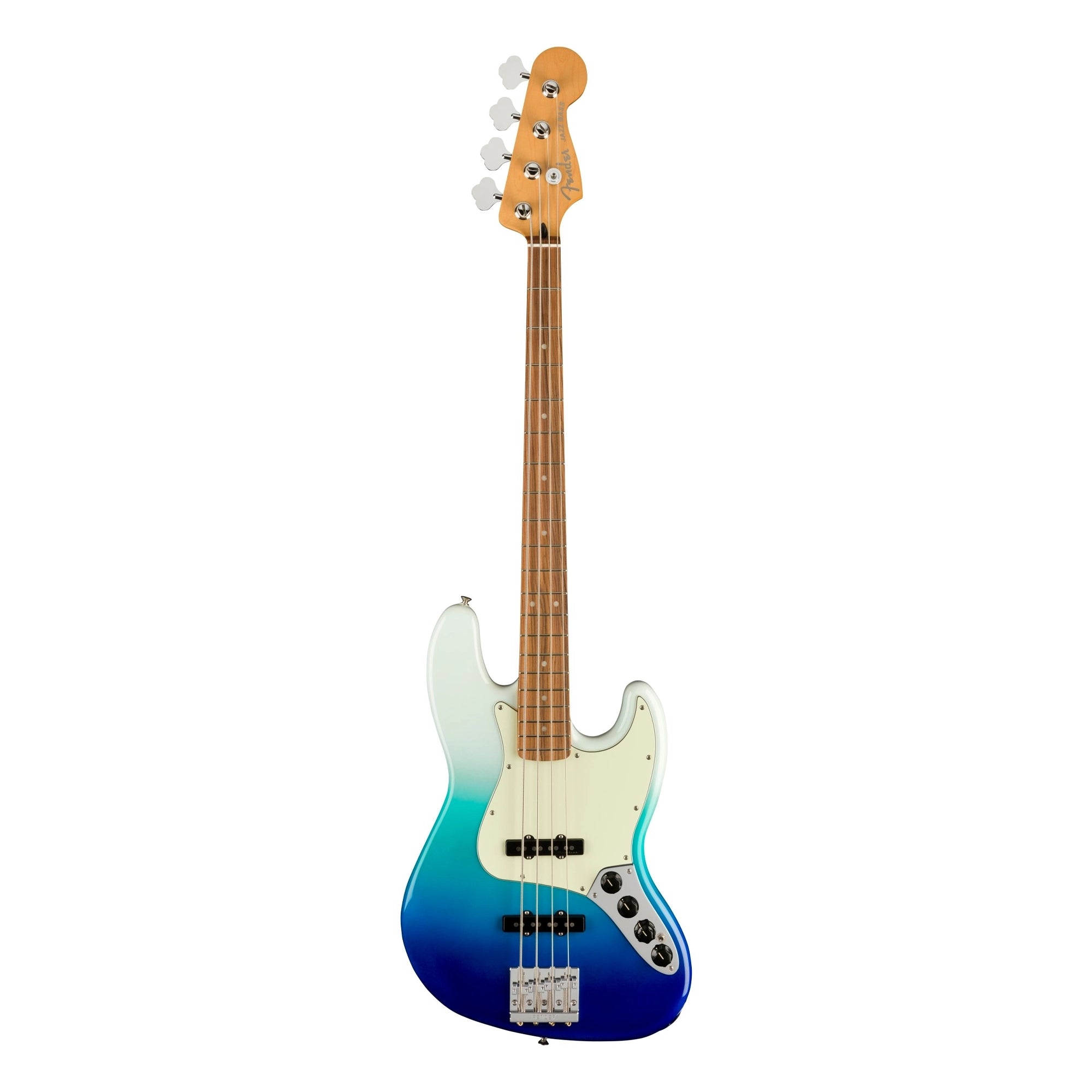 Fender Player Plus Active Jazz 4 String Electric Bass - Belair Blue